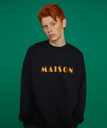 MAISON SWEATSHIRT BK