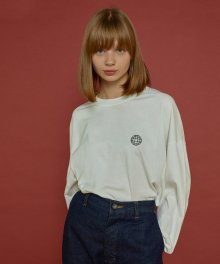 PLANET LABEL TEE WH