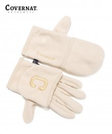 2WAY FLEECE GLOVE IVORY