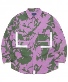 Jungle Shirt Jacket Purple Camo