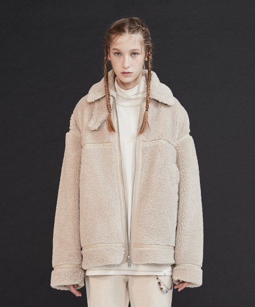 ジャケット・アウター liful COLLAR SHERPA JACKET liful COLLAR SHERPA JACKET