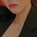 스튜디오 오후(OHUUU) 도깨비 부채 목걸이  _ 925 silver ( 실버 / 골드 ) / Korean goblin fanwise necklace