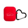 red fogbow + heart carabiner