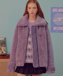 (JP-19706) BOUCLE MUSTANG LAVENDER