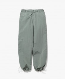 Nylon Rip-Stop String Pants [Mint Grey]