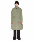 PADDED BALMACAAN COAT khaki beige