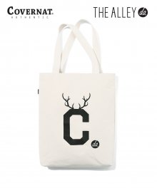 COVERNAT X THE ALLEY C LOGO ECO BAG IVORY