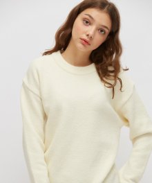 UNI PLAIN PULLOVER SWEATER (PWON4NTL71U0E6)_WOMEN