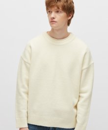 UNI PLAIN PULLOVER SWEATER (PWON4NTL71U0E6)