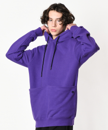 rk ryu poket hoodie purple 투포켓 후드티