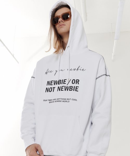 뉴비(newbie) 알유후디(화이트)