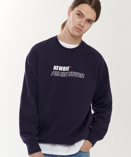 Свитшот Not Newbie (Purple/Grey)