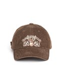 와일드 브릭스(WILD BRICKS) CORDUROY REINDEER CAP (brown)