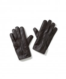 leather glove brown
