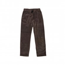 BSR VELOUR TRACK PANTS CHARCOAL