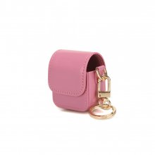 LEATHER AIRPODS CASE - ROSE PINK