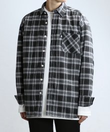 Rawool Check Shirts (BK/WHT)