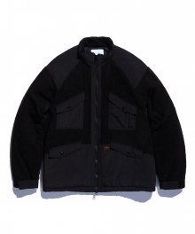 John CWU-7P Fleece Jacket Black
