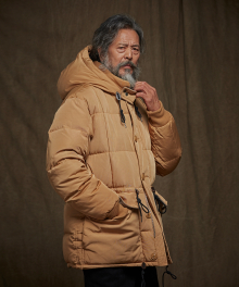 KARAKORAM GOOSE DOWN PARKA _ BEIGE