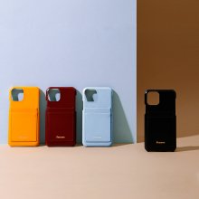 LEATHER iPHONE 11PRO CARD CASE (6COLORS)