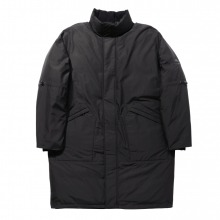MM Long quilted wellon Jacket BK