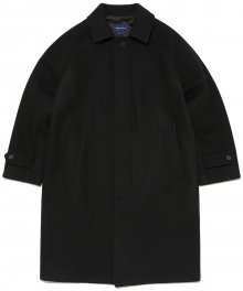 Wool Over Coat Black