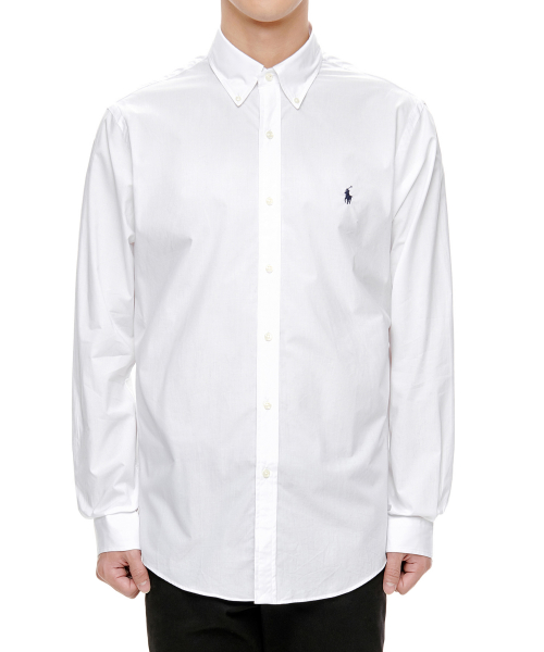 폴로 랄프 로렌(POLO RALPH LAUREN) 슬림 핏 포플린 셔츠 - 화이트 - 199,000 | 무신사 스토어 폴로 랄프 로렌(Polo Ralph Lauren) 슬림 핏 포플린 셔츠 - 화이트 - 199,000 | 무신사 스토어