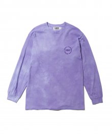 CL OVERDYED LS TEE - LAVENDER