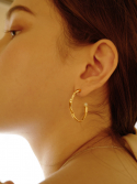 피오레(FIORE) winter bud  ring earring