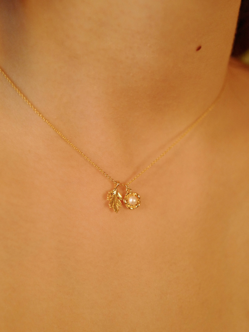 flower fiore necklace