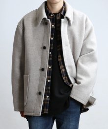 NAPEDGE DUMPY COAT (Oatmeal)