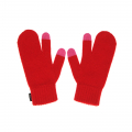 KNIT TIMI GLOVES - RED
