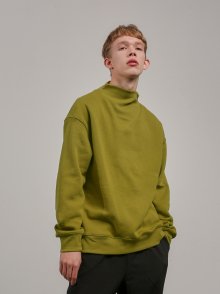 19FW MOCK NECK PULL OVER [OLIVE]
