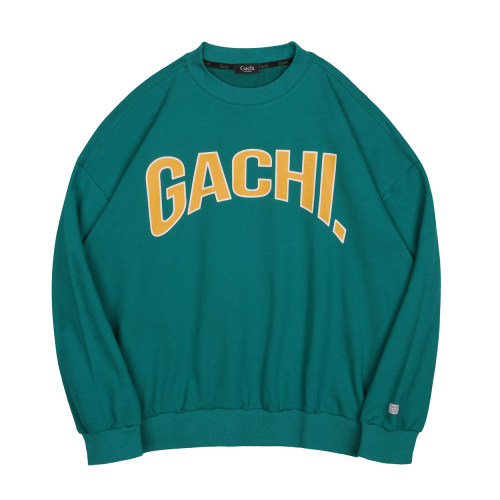 가치(gachi) 오버핏 가치 프린트 맨투맨