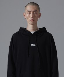 [기모]OSD BASIC NAMED LOGO HOODIE(BLACK)