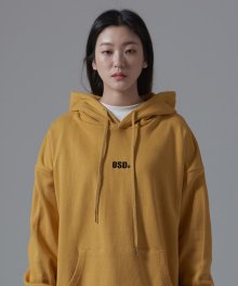 [기모]OSD BASIC NAMED LOGO HOODIE(MUSTARD)