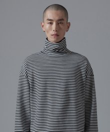 OSD STRIPE POLANECK T SHIRTS(BLACK)