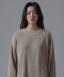 OSD BASIC OVERFIT KNIT(BEIGE)