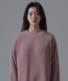 OSD BASIC OVERFIT KNIT(LIGHTPINK)