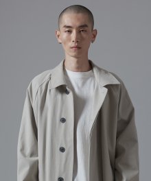 OSD BASIC TRENCH COAT(IVORY)