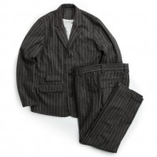 WOOL STRIPE SET-UP DARK GRAY