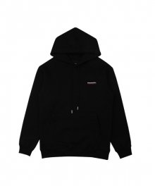 A Logo Hood Sweatshirts Black