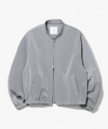 Metal Nylon Blouson Jacket [Grey]