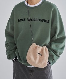 AMES FLEECE MINI BAG_BE