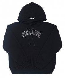 AMES WORLDWIDE LINE LOGO HOODIE_BK