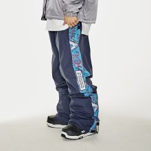 BSR SHOWY LINE TRACK PANTS NAVY