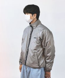 RELAXED TRACK JACKET GRAY