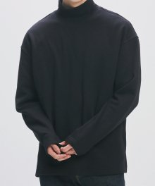 380g 특양기모 티셔츠 BLACK
