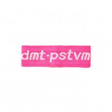 LINE KNIT HAIRBAND PINK