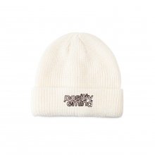 DMT KNIT BEANIE WHITE